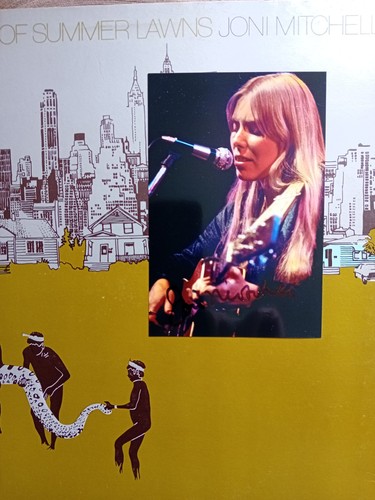 Joni mitchell genuine signed - mitchell,