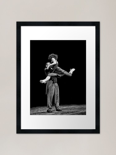 Dancing couple framed art - couple,