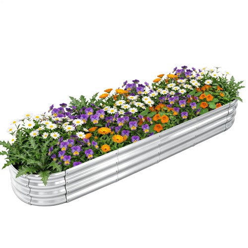 Garden metal raised vegetable - garden,