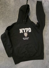 NYPD Mens Hoddie In Black Size XXL New York City.