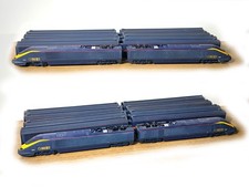 Hornby Class 373 10 car GNER Blue Eurostar set Repainted etc
