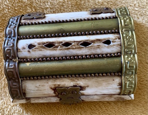 Vintage camel bone brass - camel,