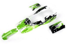 Baja Bodyshell Black/Green/Silver Fits Baja Buggy 001 2.0 5B