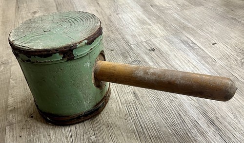 Vintage green wooden - vintage,