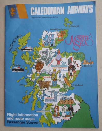 Caledonian airways inflight - caledonian, airways...inflight
