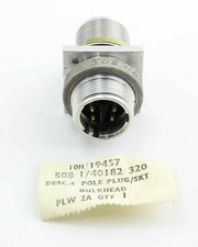 Bulkhead Plug Socket 4 Pole