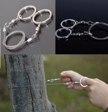Bushcraft. Strong Steel Wire Saw.Ideal For Survival Bushcraft, Shelter, Firewood