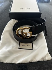 Gucci Women's Leather GG Belt