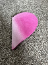 Heart shaped pink plain