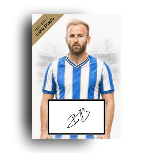 Barry bannan signed artwork - bannan,