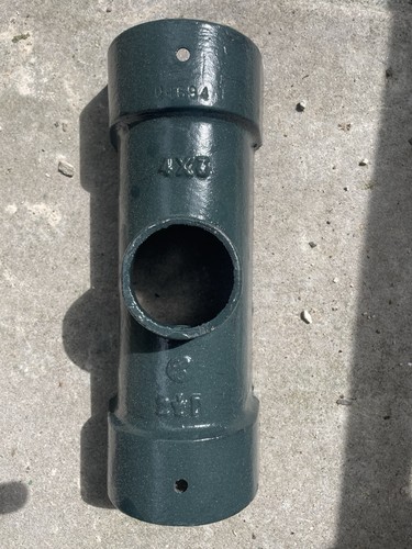 Cast iron gutter deep half - iron,
