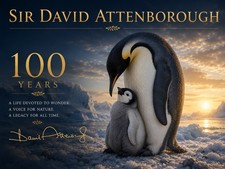 Sir david attenborough signed - attenborough,