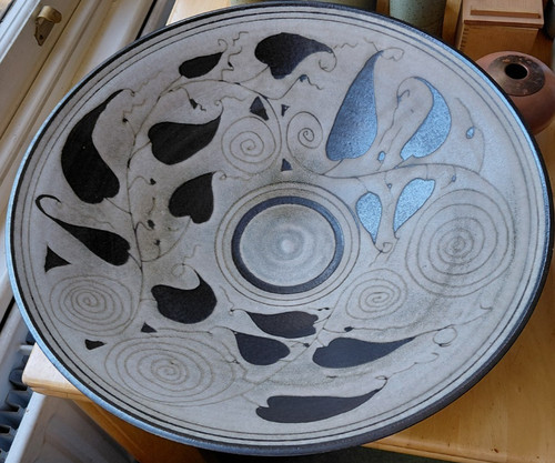 Graham newing large pottery - newing,