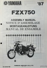 Yamaha fzx750 1987 genuine - 1987,