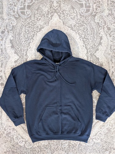 Kukri plain navy hoodie - navy,