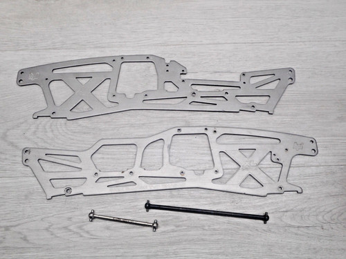 Hpi savage chassis plates - chassis,