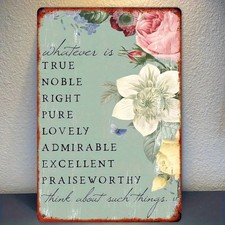 Vintage Floral Inspirational