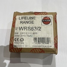 WRS63/2 WYLEX 63A RCD 2 POLE 2