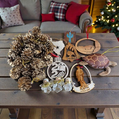 Vintage christmas decorations - christmas,
