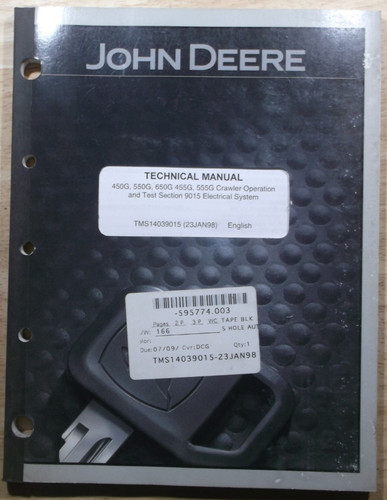 John deere 450g - 450g, 555g