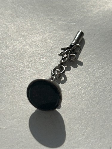 Vintage bloodstone watch fob - vintage,