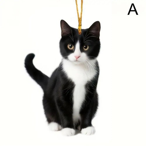 Cute christmas cat ornaments - christmas,