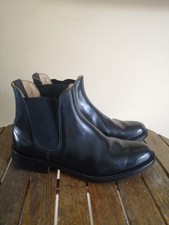 Loake Black Chelsea Boots Made
