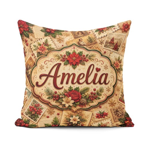 Cushion throw pillow vintage - throw,