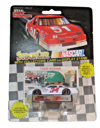 Racing champions 1991 todd - racing,