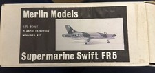 MERLIN MODELS.  SUPERMARINE SWIFT FR.5   Plastic Model Kit.   1:72