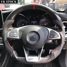 Carbon Fiber Flat Steering