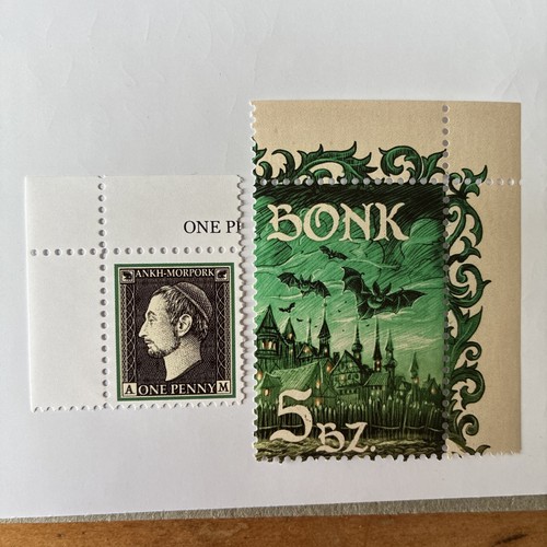 Discworld stamps corners - 2,