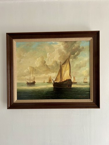 Original oil on canvas - ,