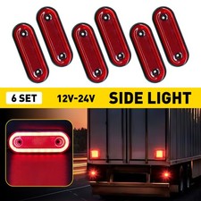 6pcs Red Side 20 LED Rear Tail