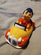Noddy Vintage Rubber Car Toy