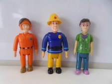 Prism 2009 - Fireman Sam & Pilot Tom Thomas & Dilys Price Posable Action Figures