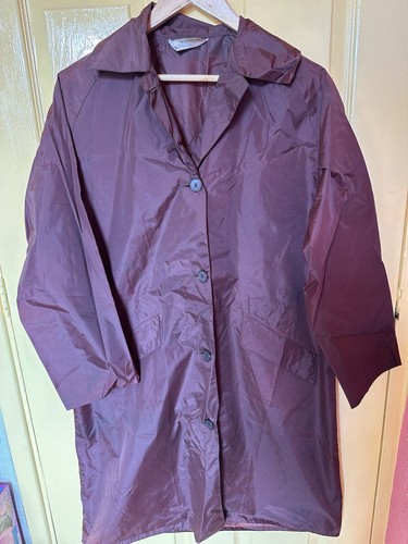 Vintage noisy nylon raincoat - vintage,