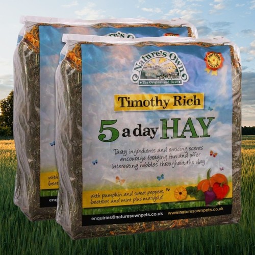 2x1kg natures own - natures, hay