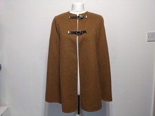 Zara Camel Cape Poncho Jacket