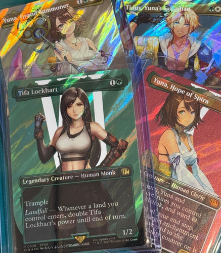 Mtg final fantasy borderless - borderless, &