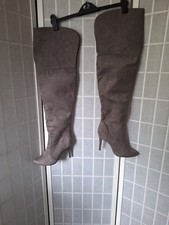"Just fab" grey suede over