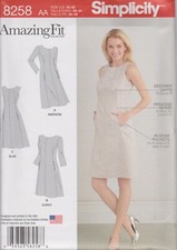 Sewing Pattern Dress, Size 10