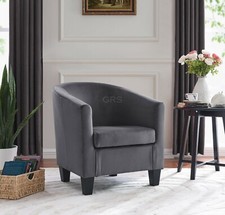 Tub Chair Faux Leather Or