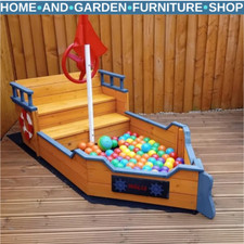 Kids Wooden Pirate Ship