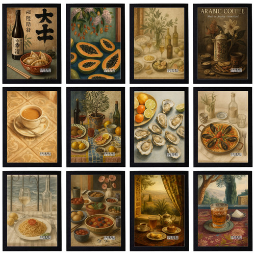 Vintage food bars - &,