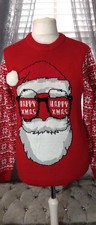 Light up christmas jumper unisex size small pls see pics