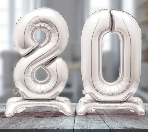 80th birthday black gold