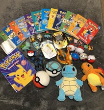 Pokémon Bundle Books Plush Figures Pokeballs Annual Toys Lot