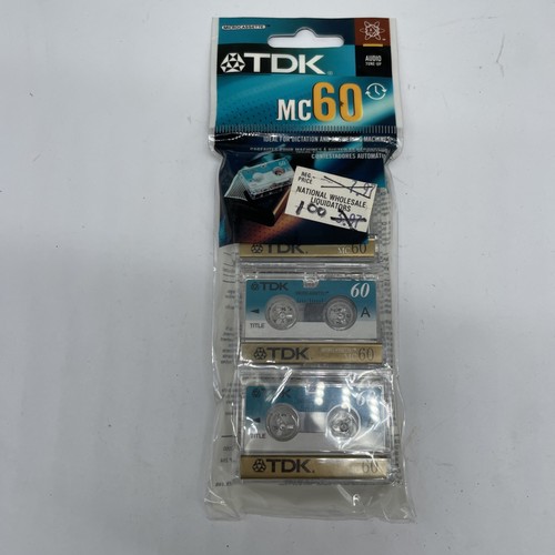 Tdk microcassette blank - tdk,
