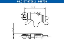 Handbrake Shoes Accessory Kit